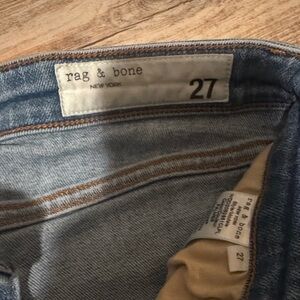 Rag and Bone skinny jeans, 27